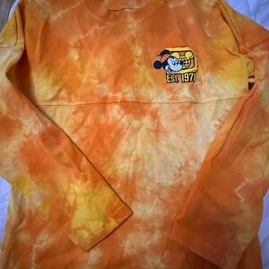 Orange Tie-Dye Kids Shirt